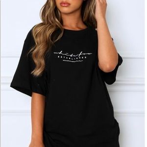 White Fox Boutique Established Tee (Black)